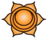 Sacral chakra icon left