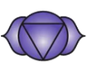 Third eye chakra icon left