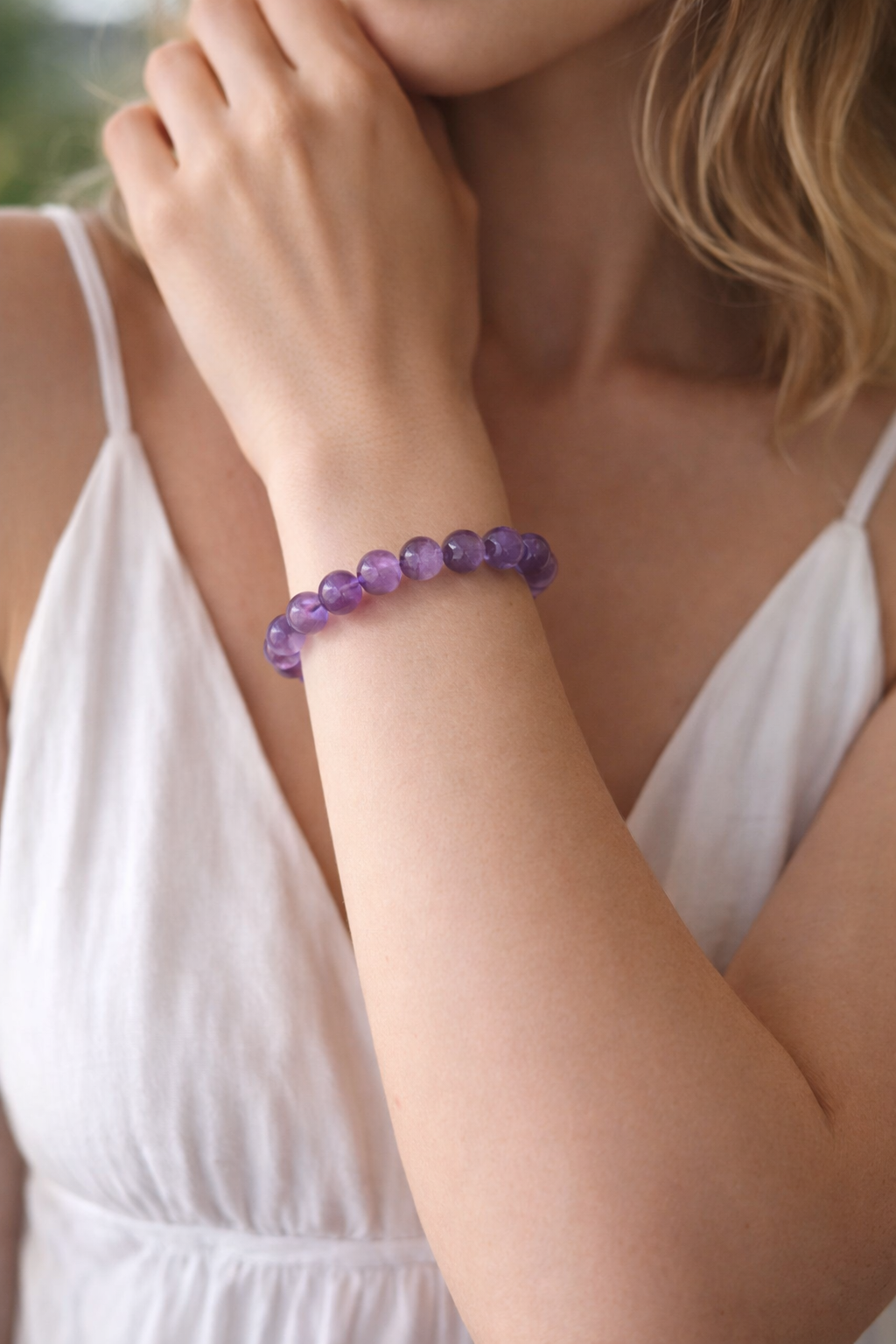 Amethyst Bracelet for Nighttime Calm
