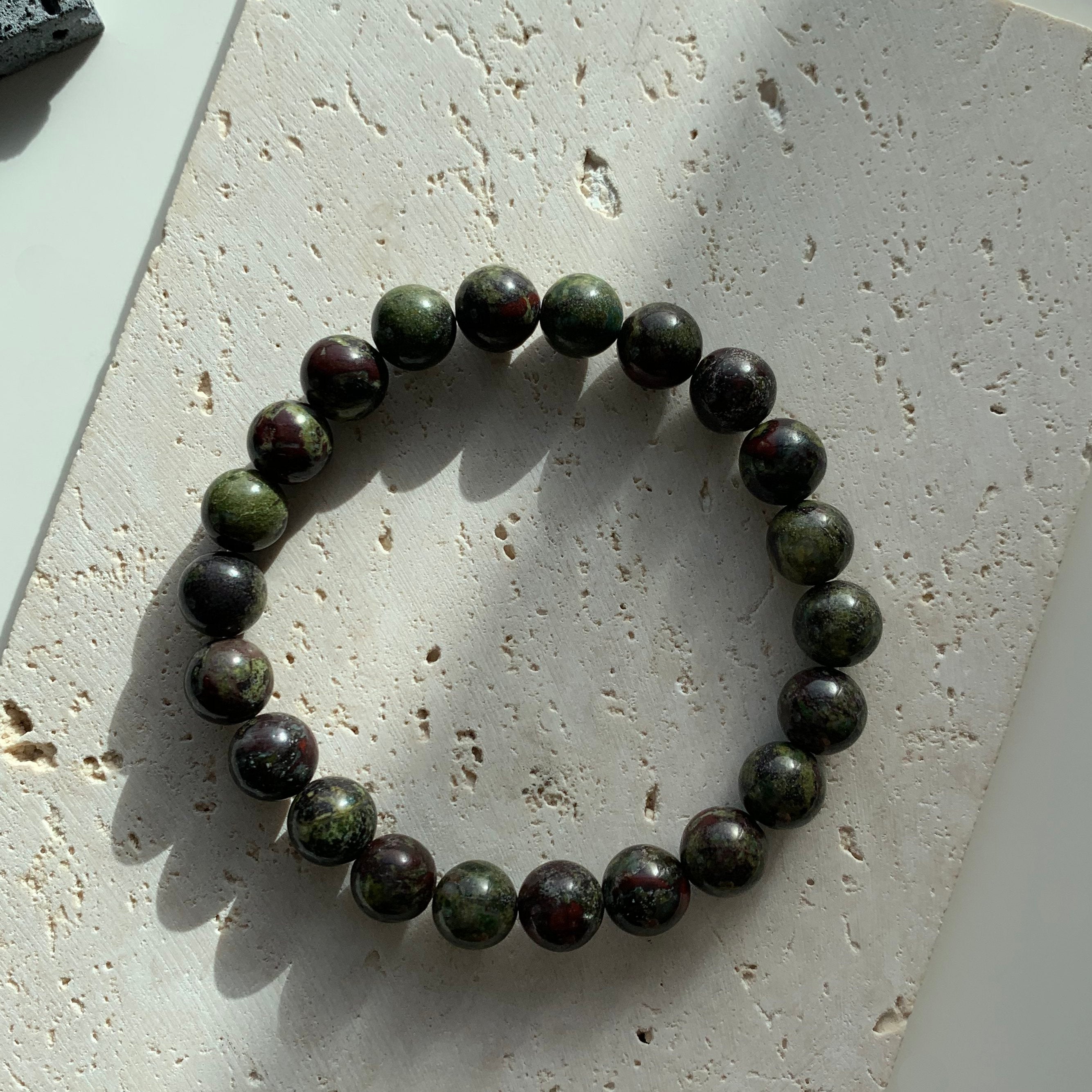 Bloodstone (Heliotrope) Endurance Bracelet