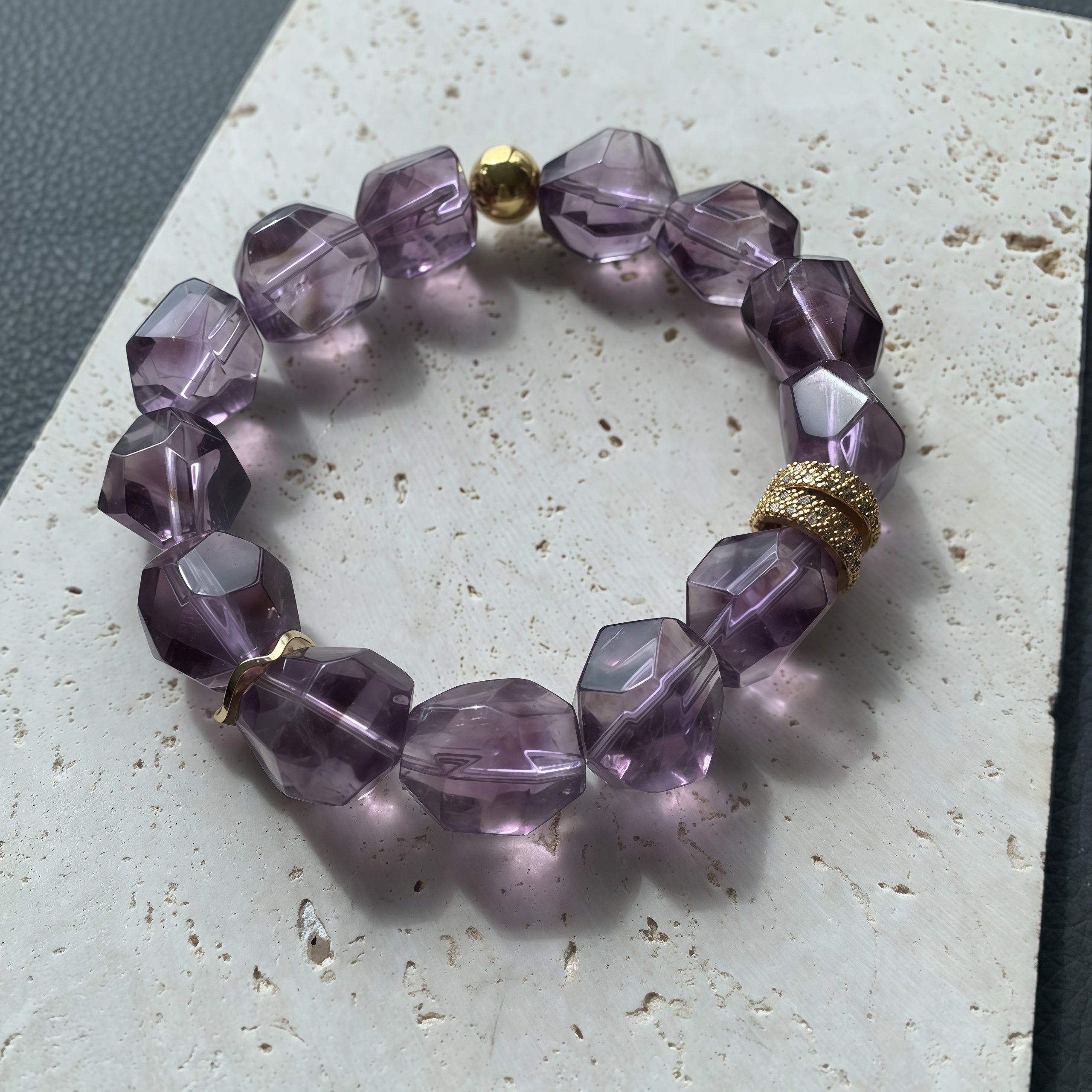 Amethyst Calm Presence Bracelet