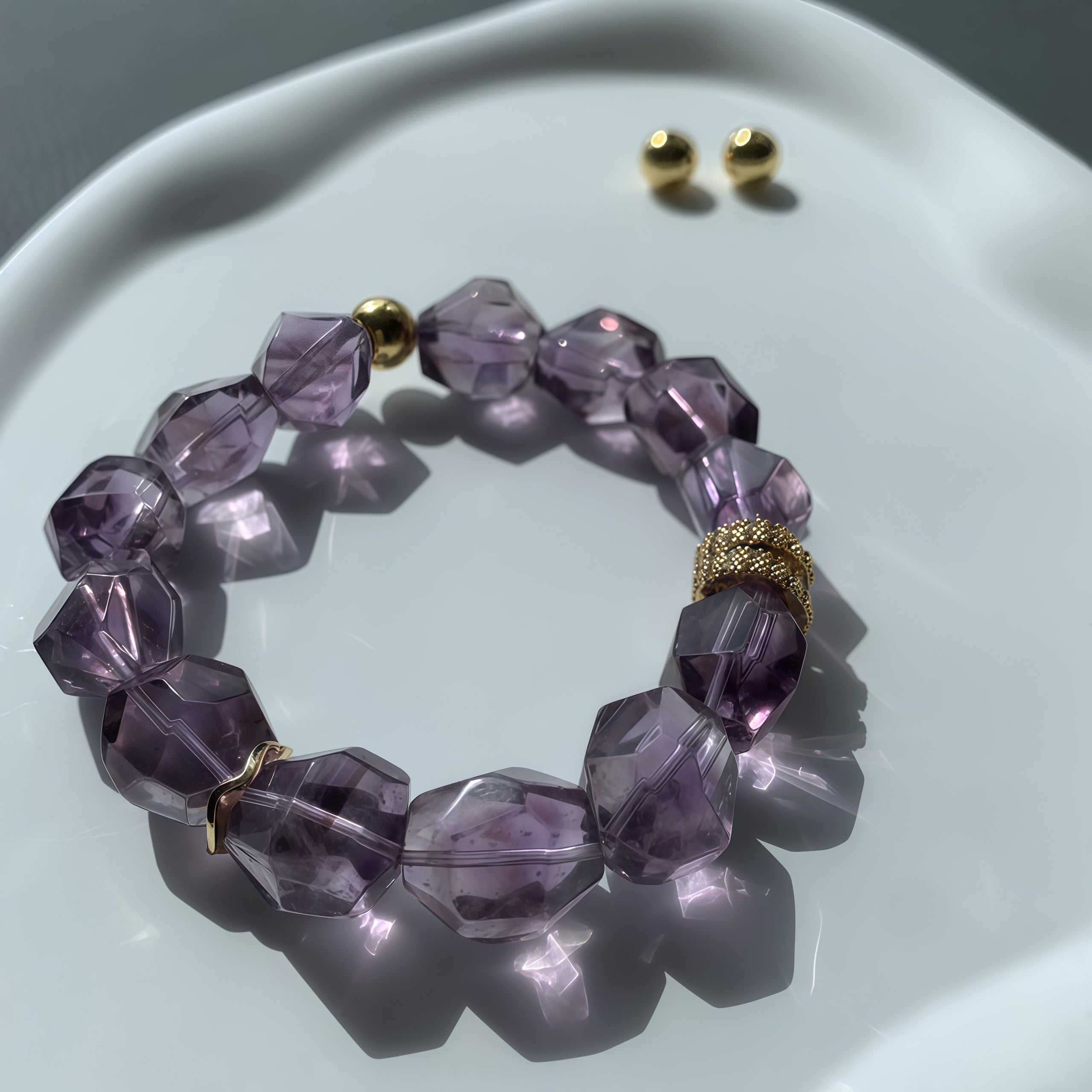 Amethyst Calm Presence Bracelet