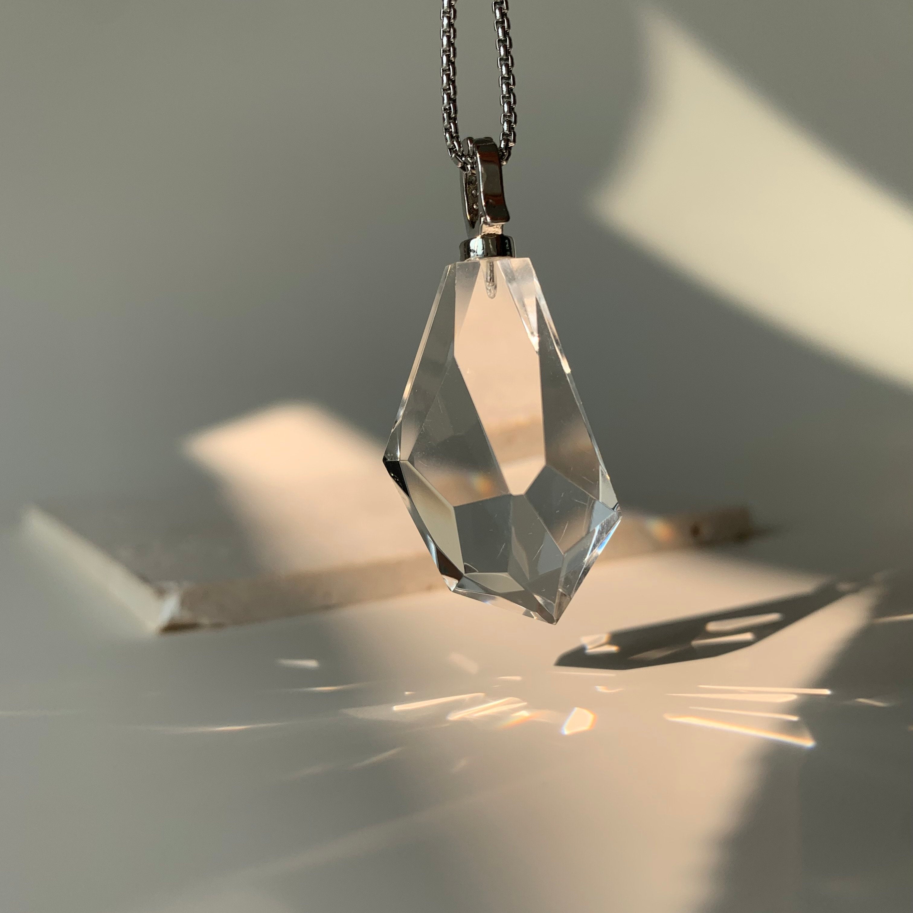 Clear Quartz Inner Clarity Pendant Necklace