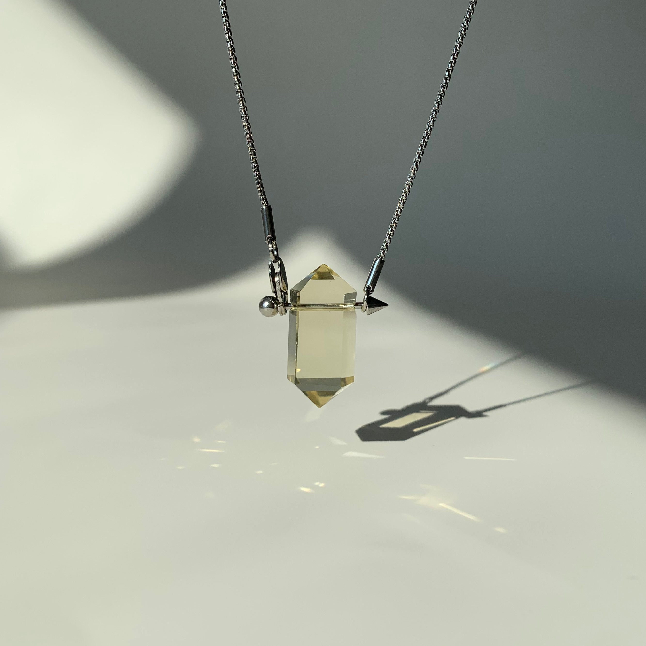 Citrine Inner Confidence Pendant Necklace