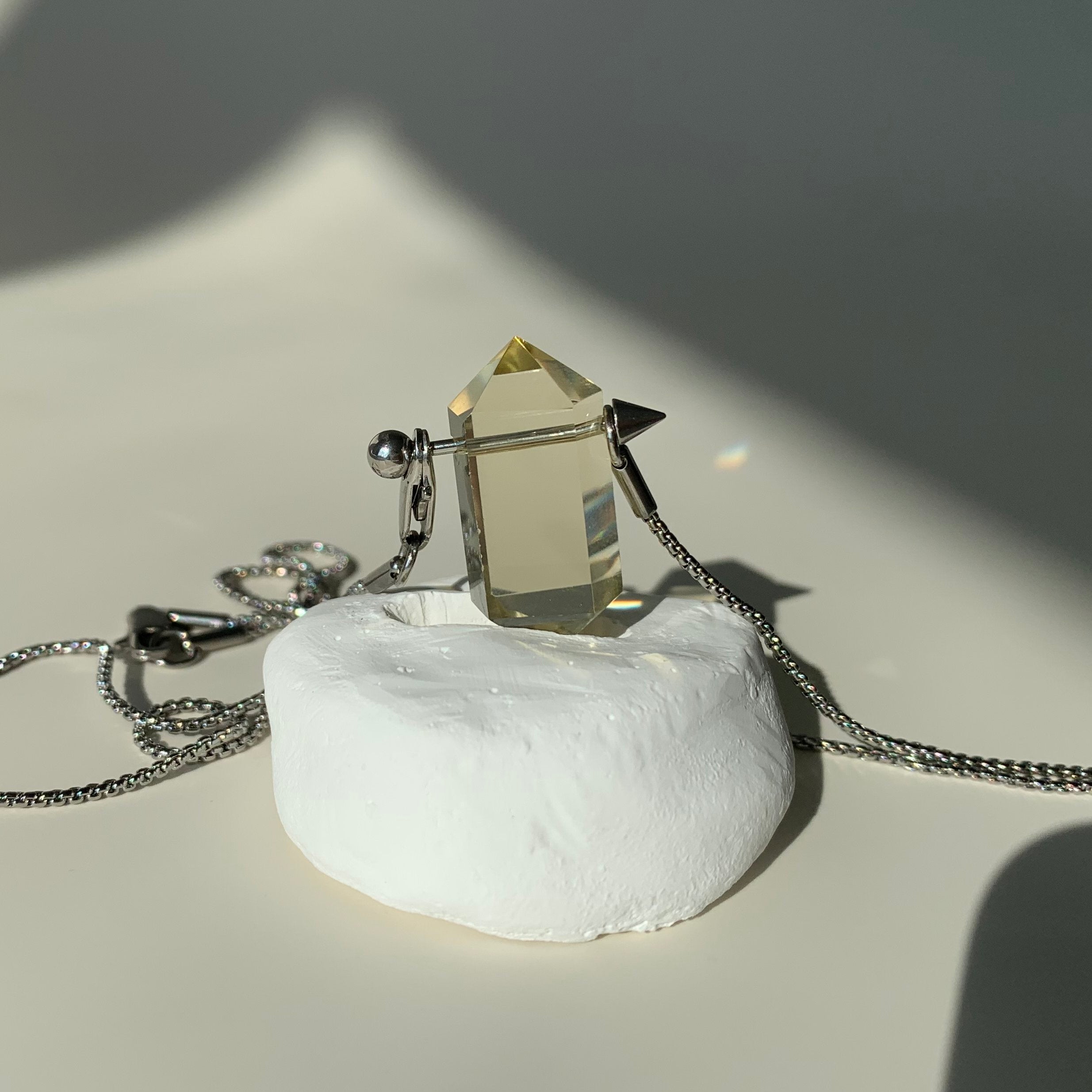 Citrine Inner Confidence Pendant Necklace