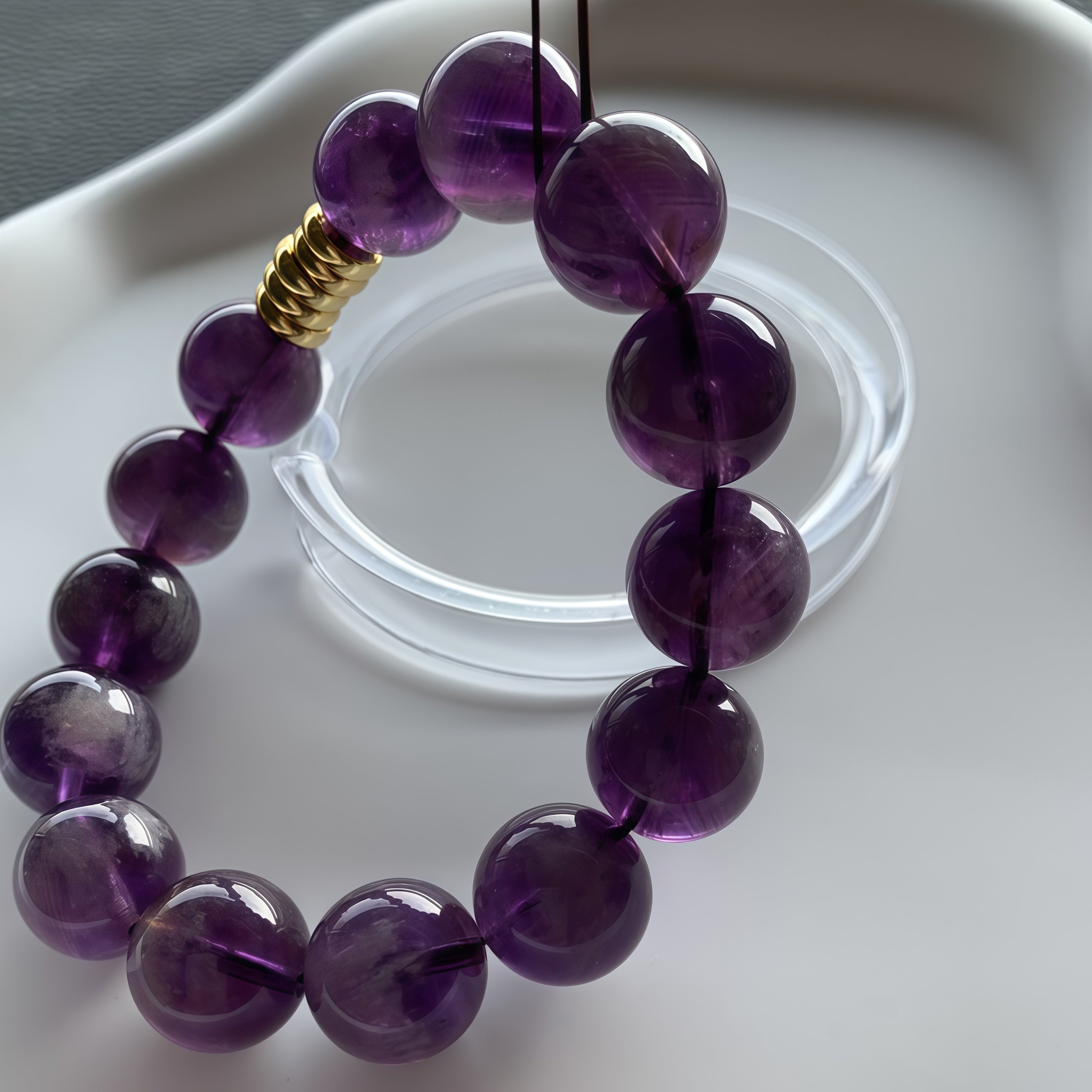 Amethyst Calm Balance Bracelet