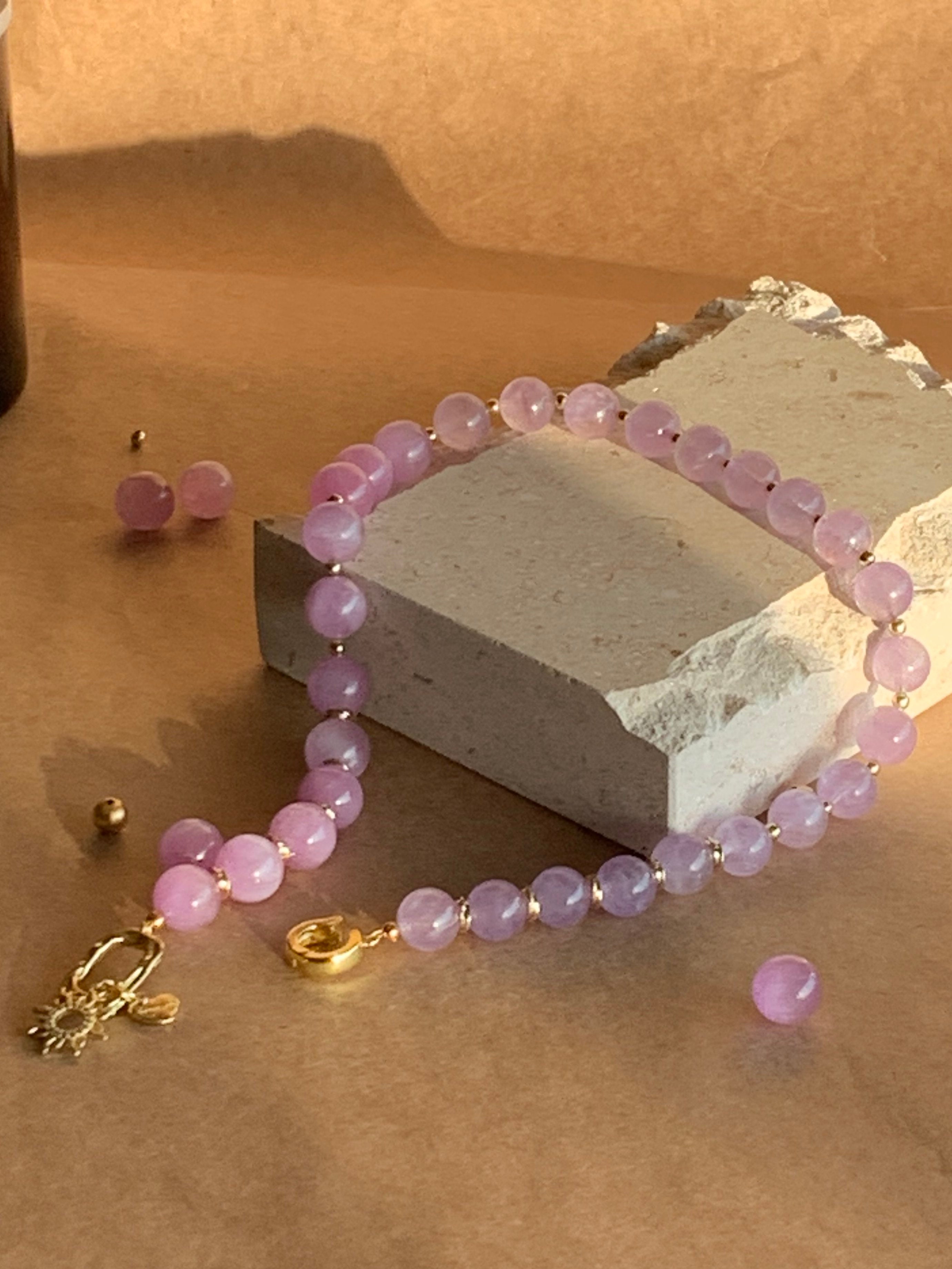 Dual Amethyst Balance Necklace
