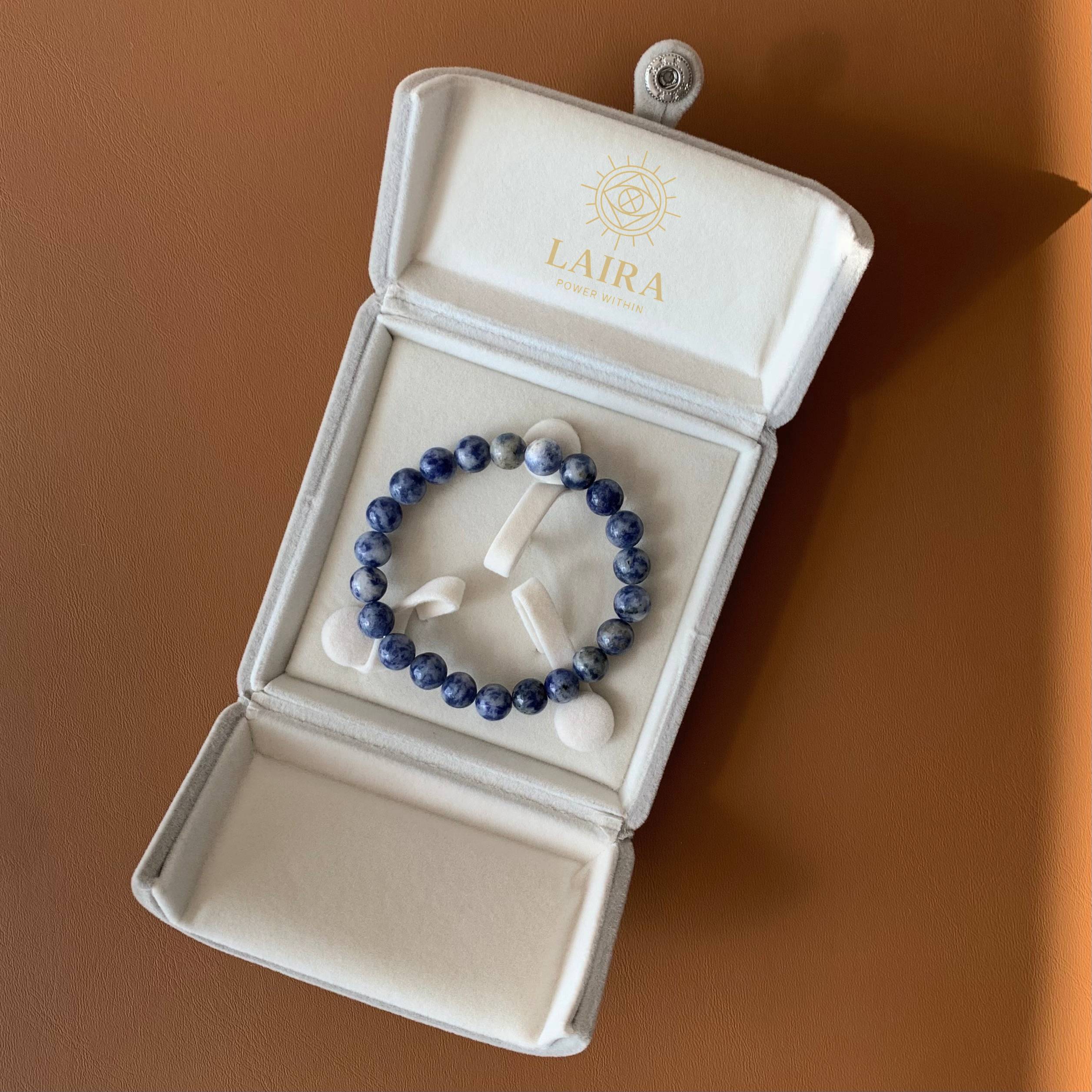 Blue Lace Agate Calm & Clarity Bracelet