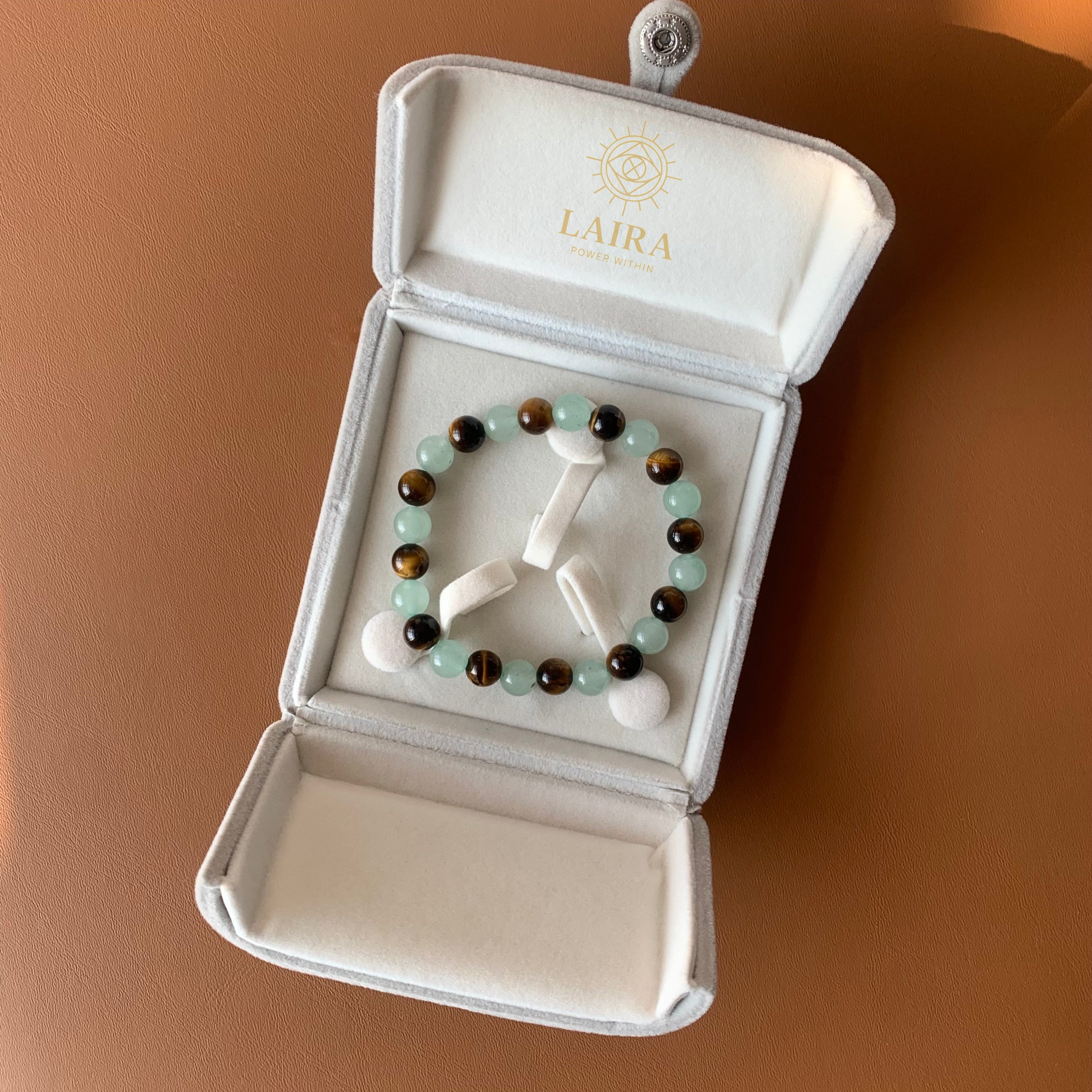 Green Aventurine & Tiger’s Eye Bracelet